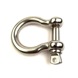 Nerezový třmen tvar Omega, Nerez A4